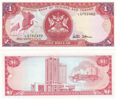 Trinidad &amp;amp; Tobago 1 Dollar UNC foto