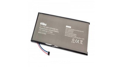 &amp;Icirc;nlocuire baterie tabletă VHBW pentru Acer 3165142P, 3165142P(1ICP/4/65/142) - 3300 mAh 3,7 V Li-polimer foto