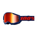 Cumpara ieftin Ochelari 100% Strata 2 Navy Mirror red lens