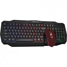Kit Gaming Tastatura si Mouse XTRIKE ME MK-501 2-1 Combo Black / Red foto