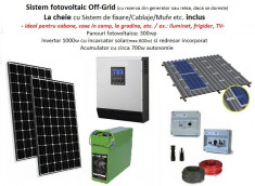 Sistem fotovoltaic / Instalatie fotovoltaica / Panou fotovoltaic foto