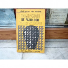 Compendiu de psihologie pentru antrenori , Mihai Epuran , 1980