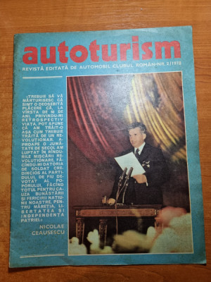 revista autoturism februarie 1978 foto