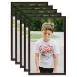 Cumpara ieftin Rame foto colaj pentru masă, 5 buc., negru, 20x25 cm, MDF