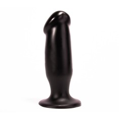 X-MEN Extra Advanced - Butt Plug Negru &icirc;n Formă de Penis, cu Ventuză, 25 cm