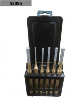 SET DE 6 DORNURI CILINDRICE Lungime: 150mm 3, 4, 5 ,6 ,7, 8mm 53095