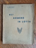 Ali Romene in lotta (Aripi romanesti in lupta) - Comandor aviator Al. Demetrescu, aviatie, 1941 / R5P3F