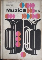 MUZICA, MANUAL UNIC PENTRU CLASELE III-IV-ANA MOTORA IONESCU, ELISABETA SUCIU, EREMIA ALBUTIU-247449 foto