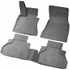 Set de 4 covorase cauciuc 3D stil tavita premium pentru BMW X6 F16 F86 2014-2019