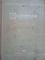 Dictionar Spaniol-roman - Al. Calciu Z. Samharadze ,288671 foto