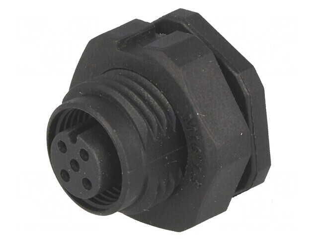 Conector M12 soclu PIN 5 mamă A-DeviceNet CANopen IP68
