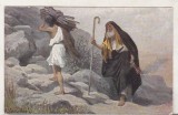 bnk cp Germania - Leinweber - Biblia - Moise 1,22,1-6 - necirculata
