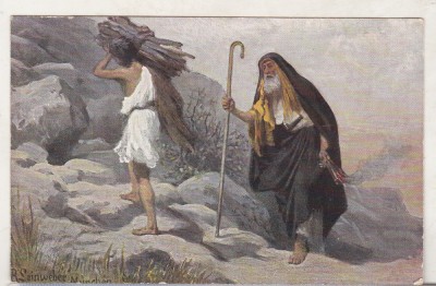 bnk cp Germania - Leinweber - Biblia - Moise 1,22,1-6 - necirculata foto