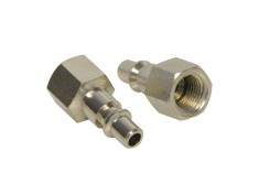 Cuplaj rapid pneumatic Carpoint Orion 1/4 FI pentru scule pneumatice, 2 buc