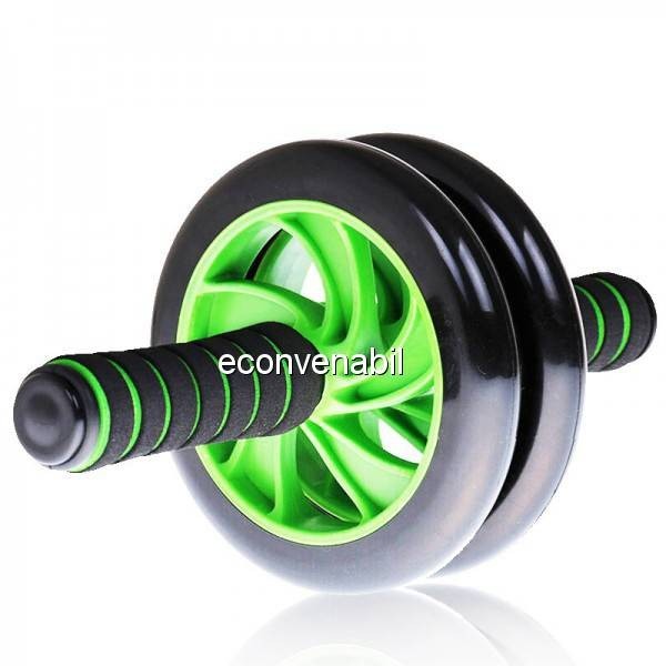 Roata Abdomen Dubla Aparat Fitness Double Wheel Roata Abdomen Dubla Aparat Fitness Double Wheel