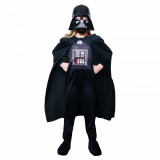 Cumpara ieftin Costum Darth Vader, Star Wars pentru baiat 5-6 ani 116 cm, Disney