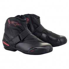 Ghete Moto Alpinestars Stella SMX-1 R V2 Boots, Negru/Roz, Marime 39