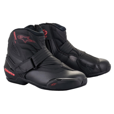 Ghete Moto Alpinestars Stella SMX-1 R V2 Boots, Negru/Roz, Marime 36 foto