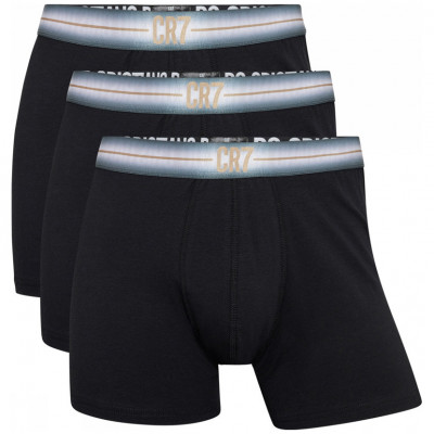 Cristiano Ronaldo boxeri de bărbați 3pack CR7 Basic black - L foto