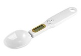C&acirc;ntar de bucătărie, tip lingură, ecran LCD, plastic, alb, Oem