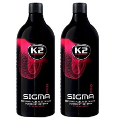 Pachet 2 x solutie K2 Sigma Pro pentru anvelope 1 l
