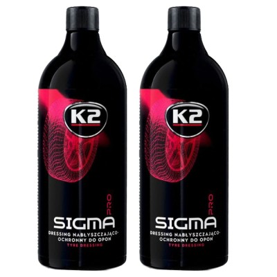Pachet 2 x solutie K2 Sigma Pro pentru anvelope 1 l foto