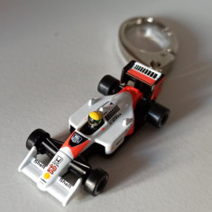 Macheta breloc McLaren MP4/4 Ayrton Senna Formula 1 1988 - IXO 1/87 F1