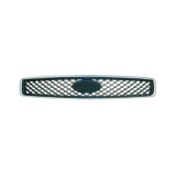 Grila radiator Ford Fusion (Jus), 08.2002-09.2005, crom/negru, 1312197, 325705-1