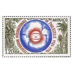 Monaco 1976 - 50 de ani Federația Internațională de Filatelie, neuzata