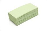 Prosop hartie pliat V pentru dispenser Misavan, verde, 1 strat, 250 buc / set