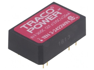 Convertor DC/DC 3W 9-36V la 12V/-12V DIP24 foto