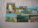 LOT de carti postale color cu tema litoralul romanesc si statiunea Calimanesti, din anii '80