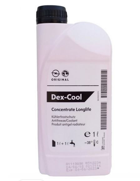 Antigel Opel GM G12 DexCool Long Life 1 litru rosu