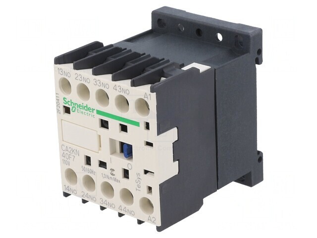 Contactor 4-polar NO x4 110VAC 10A DIN CA2KN40F7