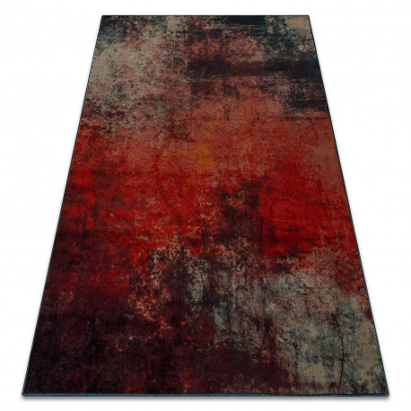Covor de l&acirc;nă Omega TOGO abstractizare roșu, 200x300 cm