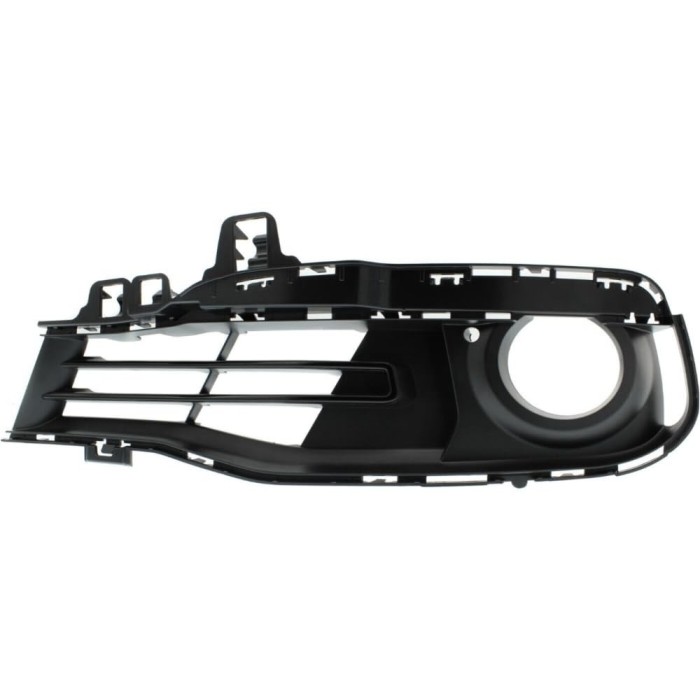 Grila bara fata BMW Seria 3 (F30/31), 2015-12.2019, partea stanga, cu lampi ceata; fara GT,