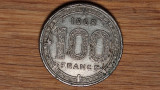 Camerun - raritate - 100 francs / franci 1968 - prima serie, groasa de 3mm, Africa