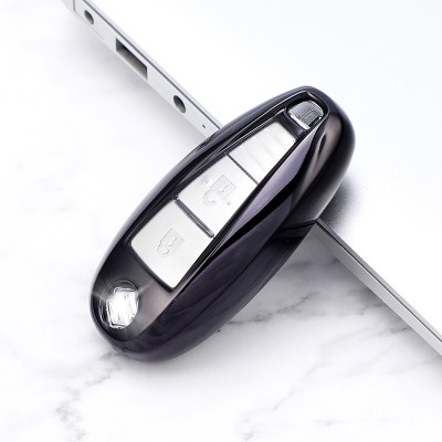Husa Cheie Auto SUZUKI TPU+PC NEAGRA AutoProtect KeyCars foto