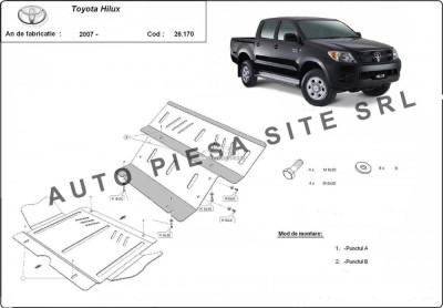 Scut metalic motor + radiator Toyota Hilux fabricata incepand cu 2007 APS-26,170 foto