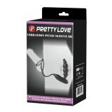 Inel penis cu vibrator de prostata cu 12 functii de vibratie Pretty Love
