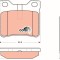 TRW GDB1276 COTEC set placute frana,frana disc
