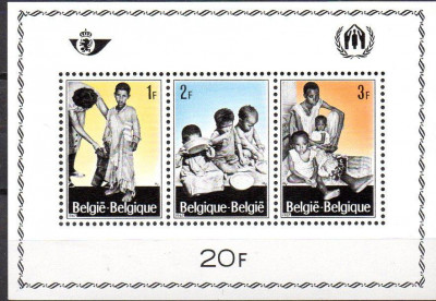 BELGIA 1967, Ajutorul refugiatilor, MNH, serie neuzata foto