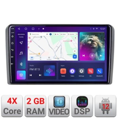 Navigatie Audi A3 8P Quad Core A-049 2+32 GB Android Waze USB Navigatie Internet Youtube Radio CarStore Technology foto