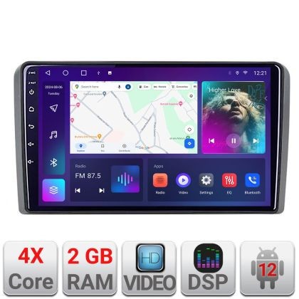 Navigatie Audi A3 8P Quad Core A-049 2+32 GB Android Waze USB Navigatie Internet Youtube Radio CarStore Technology