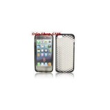 Husa Silicon Lux Apple iPhone 5 / 5S Gri Transparenta Protectie Premium