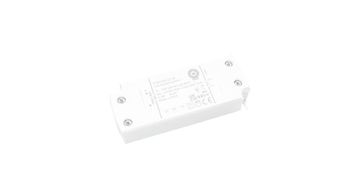 T&aacute;pegys&eacute;g POS FTPC15V12-PL, POS LED meghajt&oacute; 12V/1.25A CV, műanyag tokban