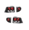 Set stopuri tuning FORD ESCORT, 01.1995-02.1999, model Hatchback, Taiwan, partea stanga+dreapta, negru, transparent; cu lampa interioara;