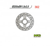 Disc frana spate Yamaha YFM 350 YFZ 450 03- 04 (200X51X3.5) (4X8.5mm), NG