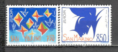 San Marino.1993 EUROPA-Arta contemporana SE.817 foto