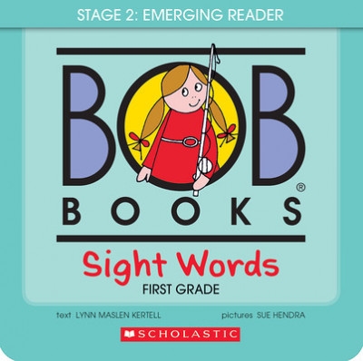 Bob Books: Sight Words First Grade [With 30 Flash Cards and Parent Guide and 10 Paperback Books] foto